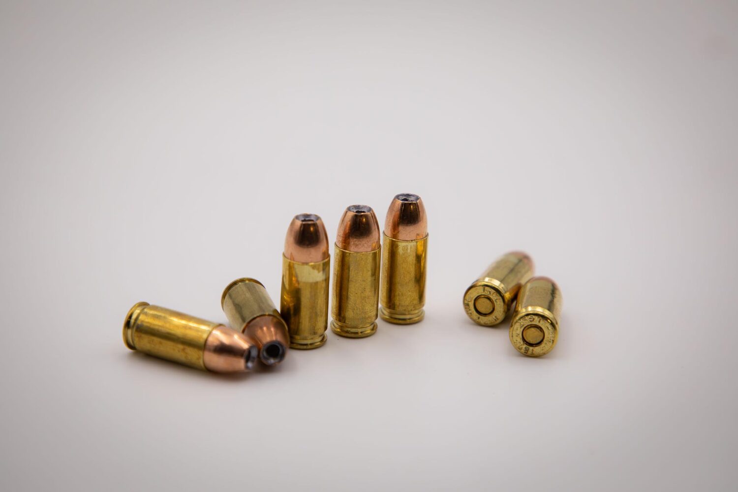 9mm 124 gr HOLLOW POINTS bullets