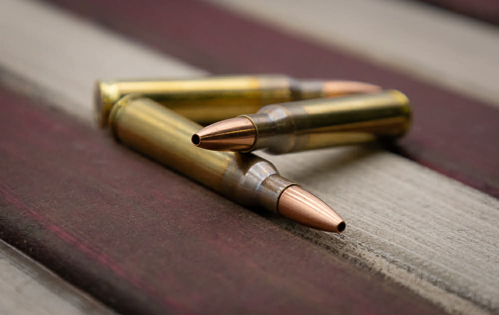.223 Rem 77gr. Sierra MatchKing- Brass